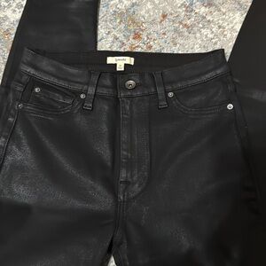 Splendid high waist coated Skinny ankle Jeans NWOT